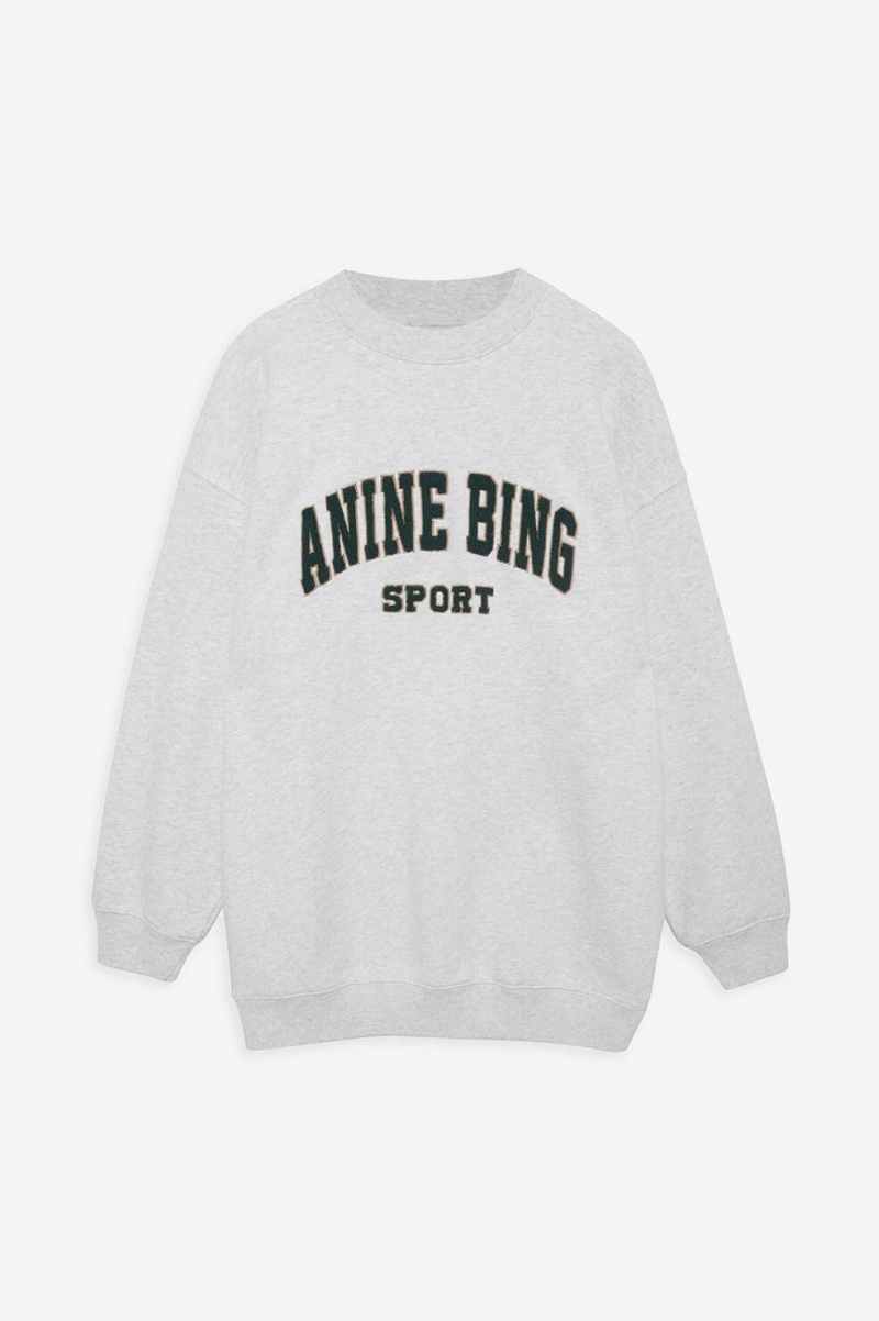 Sweat Anine Bing Tyler Grise Femme | CNB-7577526